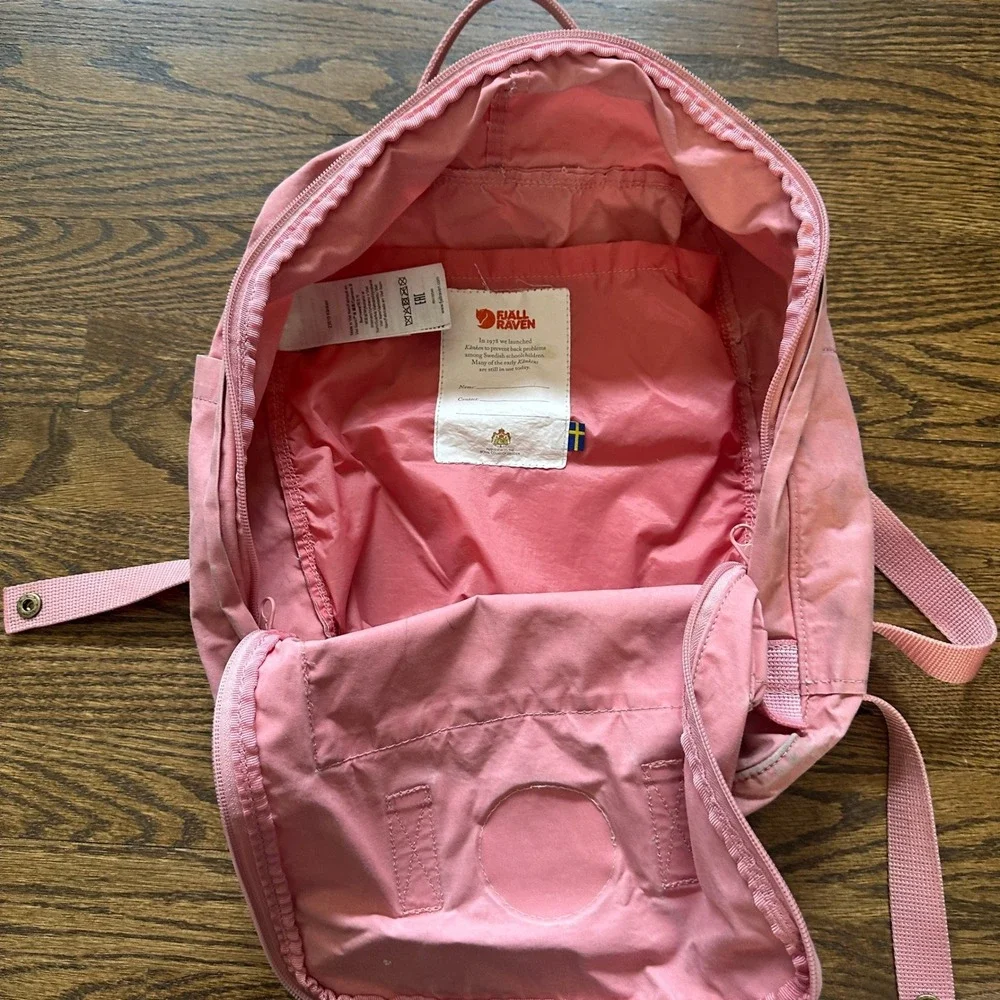 Fjallraven Kanken Backpack OS Pink Women Classic Outdoor School Gorpcore Bag